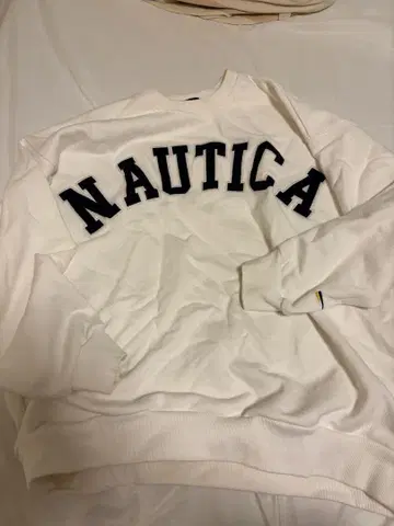 NAUTICA 로고 크루넥 트레이닝복