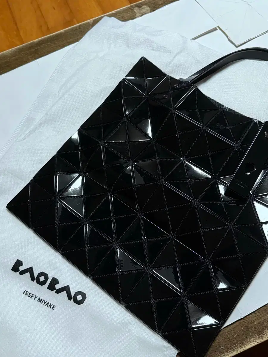 Bao Bao Issey Miyake Lucent Black Tote Bag / Used 5 Times