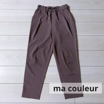 ma couleur 마쿠레르 슬랙스 바지 베이지 오피스 캐주얼