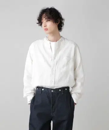 새상품급 MARGARET HOWELL SHIRTING LINEN 23SS
