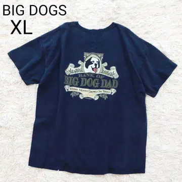 [ XL ] 빅독스 프린트 반팔 T셔츠 빈티지 90s