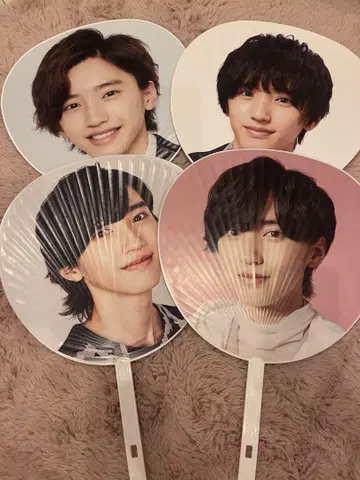 나니와단시 미치에다 슌스케 부채 세트