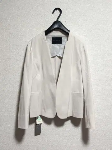 택 포함 새상품. 그린 라벨 릴랙싱 노카라 자켓