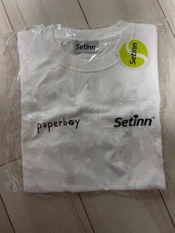 Setinn Paperboy Tour Tee White S사이즈