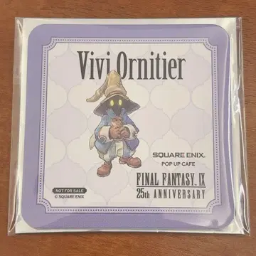 FF9 콜라보 카페 코스터 비비 전반기