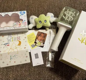 NCT WISH 응원봉, NCT WISH 봉제 인형 WICHU