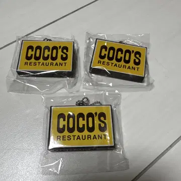 코코스 미니어처 참 컬렉션 코코스 간판 3개 세트