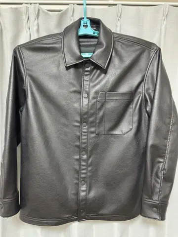 ZARA 페이크 레더 자켓