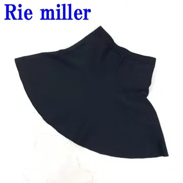 리에 거울 스커트 블랙 블랙 폴리에스테르 100% 38 C3177