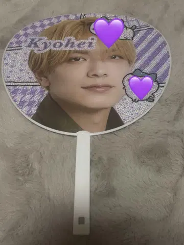 나니와단시 BON BON VOYAGE 타카하시 쿄헤이 데코 부채 하치와레