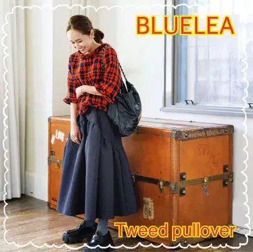 bluelea 트위드 풀오버 블루레아 트위드 풀오버