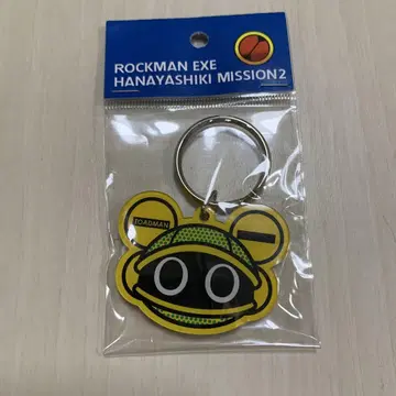 록맨 에그제 토드맨 키링 하나야시키