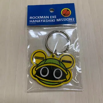 록맨 에그제 토드맨 키링 하나야시키