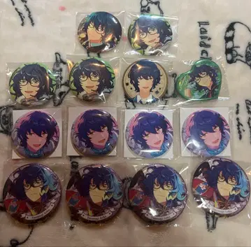 앙스타 아오바 츠무기 캔뱃지 묶음 판매