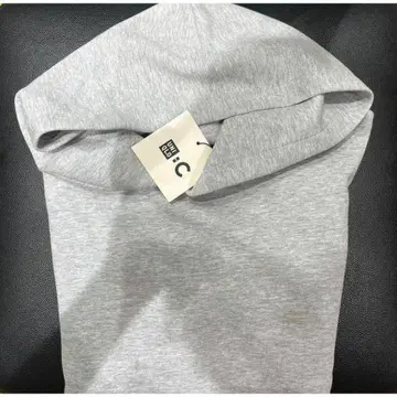 미사용 새상품 UNIQLOC 후드 맨투맨 M 그레이