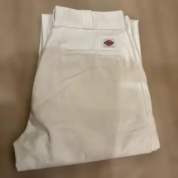 Dickies 874 오리지널 핏 워크 팬츠 화이트