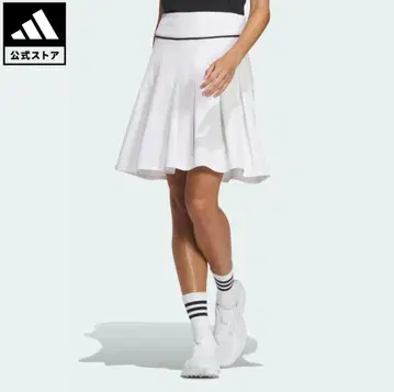 adidas 여성용 골프 스커트 화이트