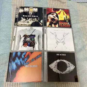 ONE OK ROCK CD 6장 세트