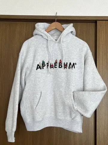 APPLEBUM 그레이 후드티 S 사이즈