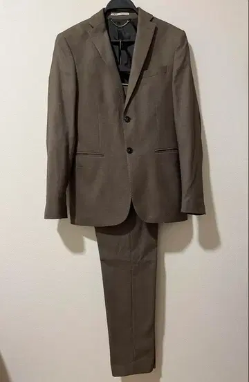ZARA 브라운 비즈니스 정장 세트