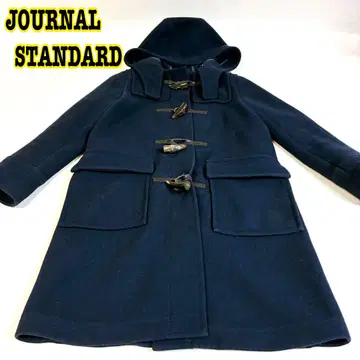 JOURNAL STANDARD 네이비 더플 코트 롱 코트