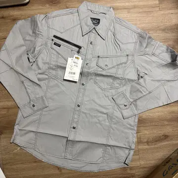 WORKMAN 그레이 긴팔 셔츠 LL
