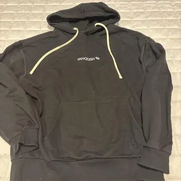 VANQUISH 블랙 후드티 조거 팬츠 세트