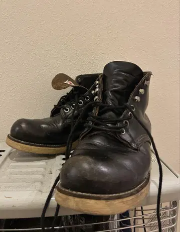 RED WING 레드윙 부츠 블랙 하이컷 1996년