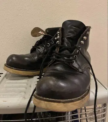 RED WING 레드윙 부츠 블랙 하이컷 1996년