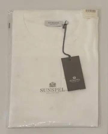 [ 미사용 새상품 ] SUNSPEL 사스펠 화이트 T셔츠