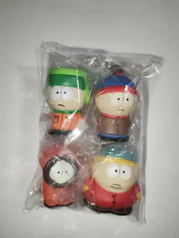사우스 파크 소프트 비닐 피규어 4종 컴플리트