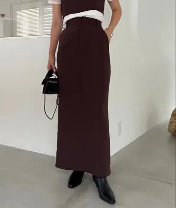 카프리슈 마쥬 맥시I 라인 스커트