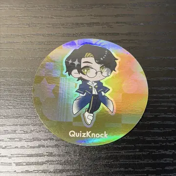 QuizKnock 홀로그램 스티커 가와무라 타쿠야