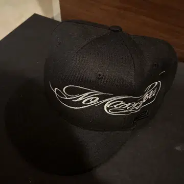 NO MASS PROD NMP HAT Black on White