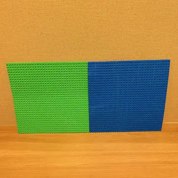 LEGO 레고 기본판 25.5 x 25.5 그린 파랑 2장 세트 정품