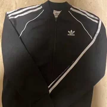 adidas 블랙 집업 저지