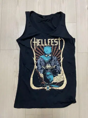 HELLFEST 2023 탱크탑 블랙