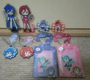 MEIKO KAITO 100엔 샵 콜라보 굿즈