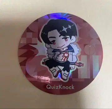 QuizKnock 홀로그램 스티커 이자와 타쿠지