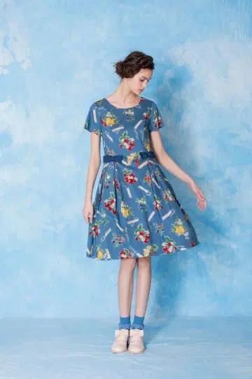 jane marple Juicy Fruits Panel Dress