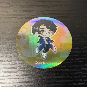 QuizKnock 홀로그램 스티커 가와무라 타쿠야