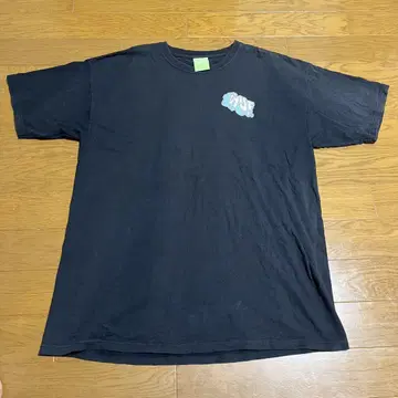 HUF 그래픽 티셔츠 XL 블랙 스트릿 스케이터