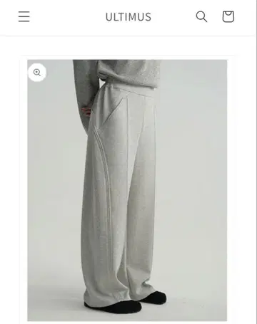 24SS JCAESAR STUDIOS sweat pants S 그레이