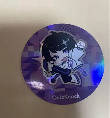 QuizKnock 홀로그램 스티커 야마모토 요시아키