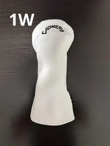 JONES White 1W 조네스 드라이버 골프헤드커버