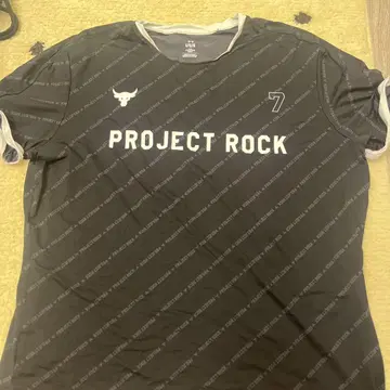 PROJECT ROCK 핏T셔츠 L 블랙
