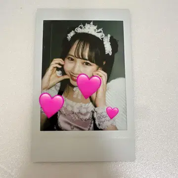 마츠모토 카렌 케이크 의상 폴라로이드