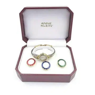 ANNE KLEIN 앤클라인 손목시계 체인지 베젤