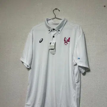 미사용 택 포함 도쿄 올림픽 피케 셔츠 에노시마 서핑 아식스