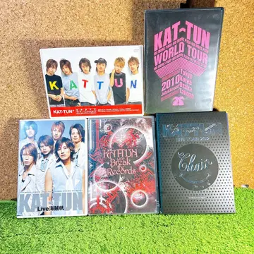 KAT-TUN 라이브 DVD 5장 세트 6인 시대